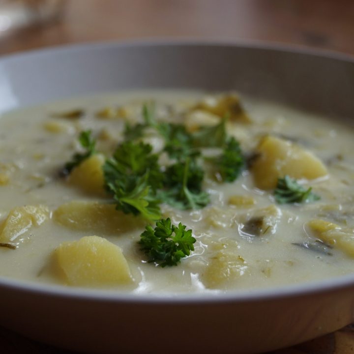 Kartoffel-Porree-Suppe