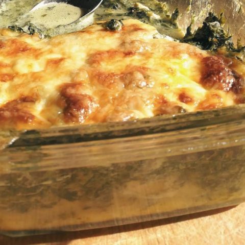 Spinat-Kartoffel-Auflauf