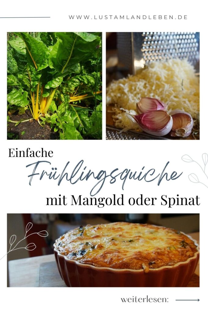 Quiche mit Mangold pinterest